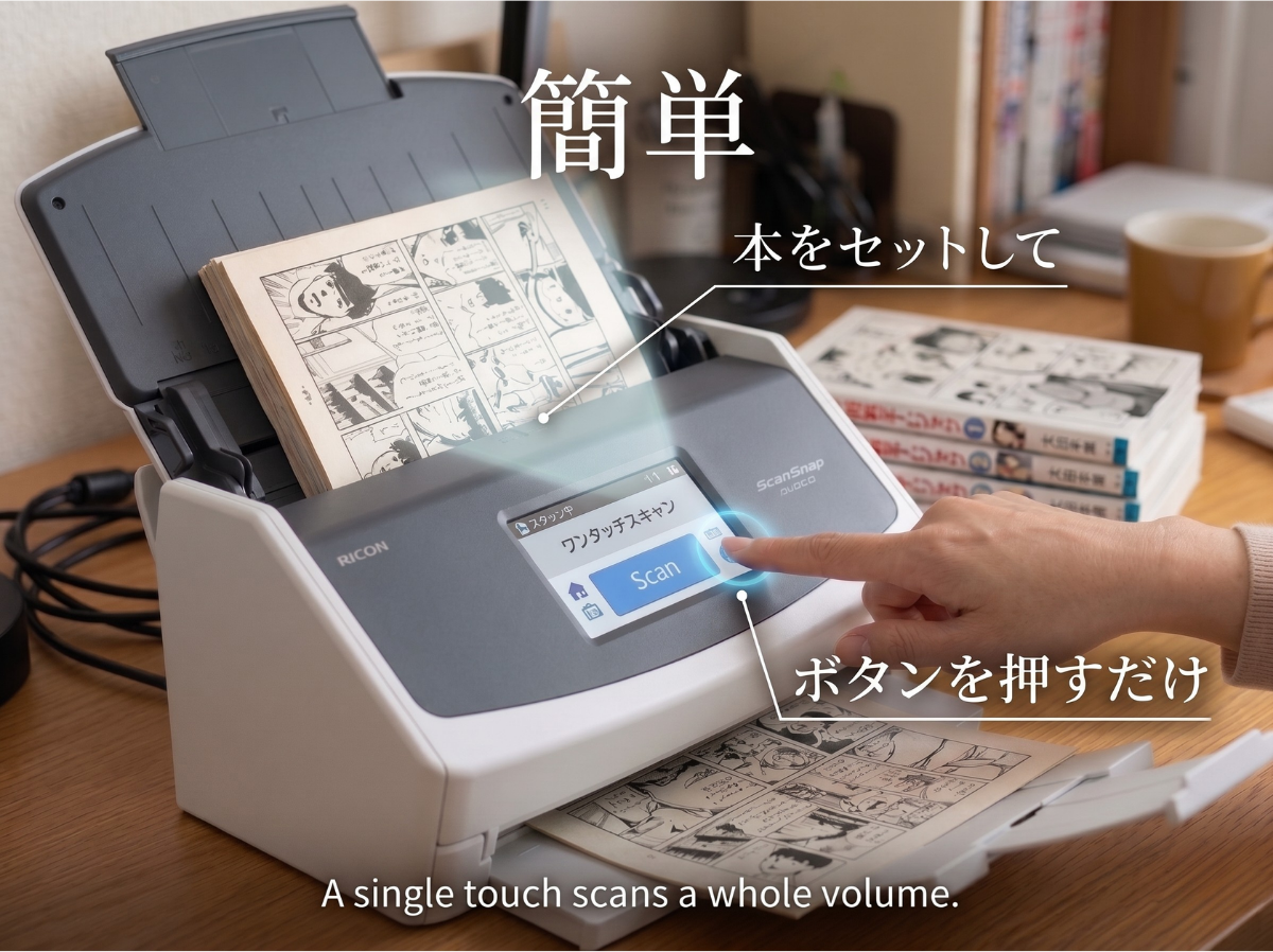 スキャン操作イメージ